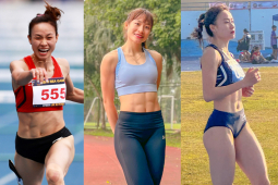 Mỹ Tiên xinh đẹp như hotgirl chạy giành HCV SEA Games, cơ bụng "6 múi" ấn tượng