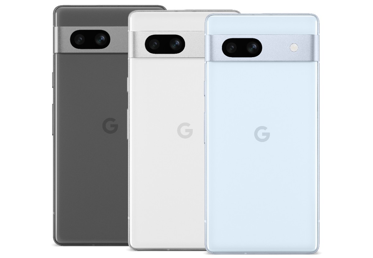 3 phiên bản màu của&nbsp;Pixel 7a.