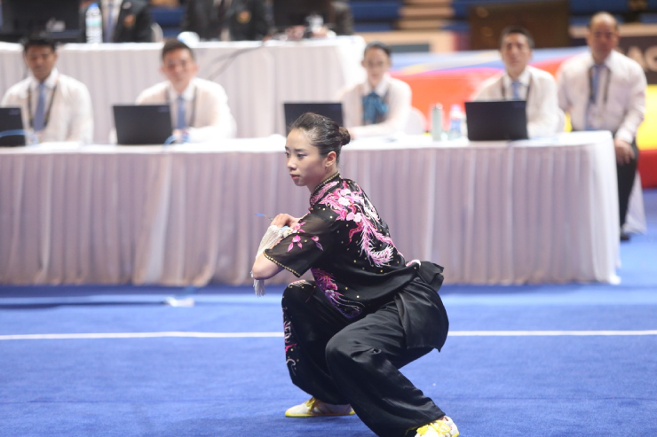 Người đẹp Wushu Thúy Vi múa kiếm giành HCV, làm quà sinh nhật ở SEA Games - 5