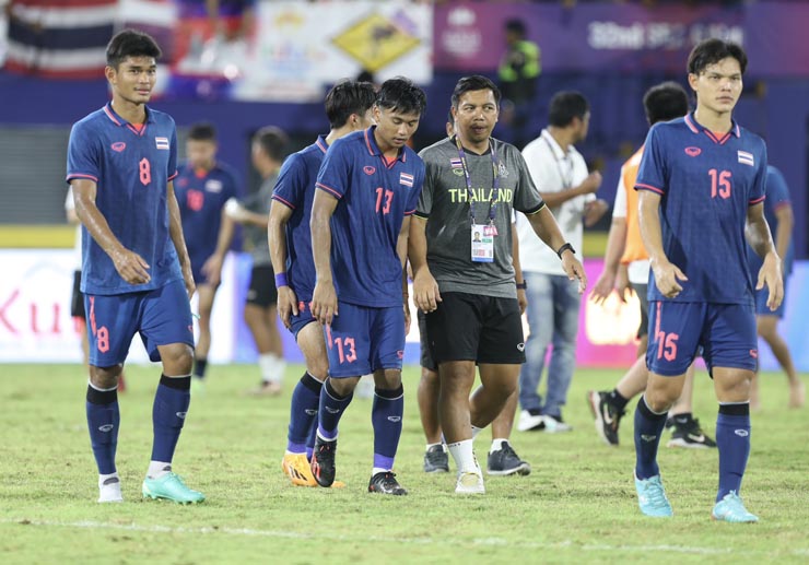 U22 Việt Nam hòa U22 Thái Lan: HLV Troussier vui mừng, người Thái chưa phá dớp - 14