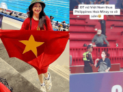 Đời sống Showbiz - Hòa Minzy cổ vũ SEA Games, lên tiếng việc &quot;xem bóng đá bỏ về nửa chừng&quot;