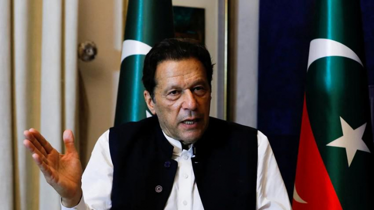 Cựu Thủ tướng Pakistan Imran Khan. Ảnh: REUTERS