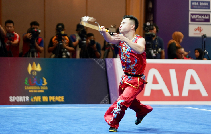 Nông Văn Hữu nói về bí kíp vượt VĐV Thái Lan, vỡ òa HCV Wushu SEA Games - 4