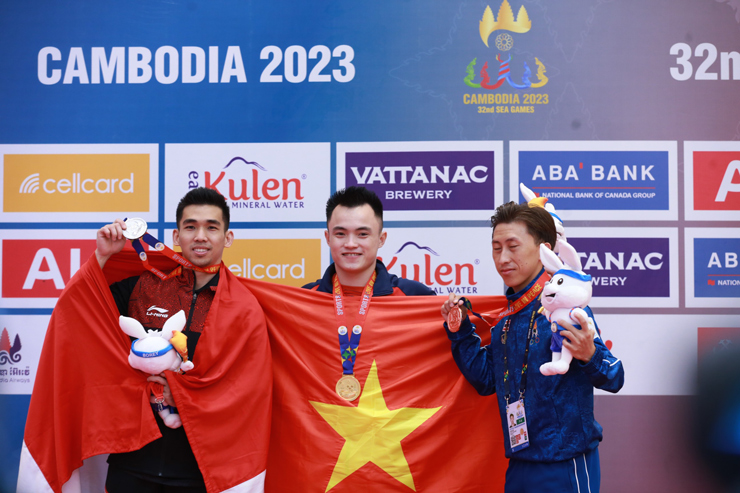 Nông Văn Hữu nói về bí kíp vượt VĐV Thái Lan, vỡ òa HCV Wushu SEA Games - 6