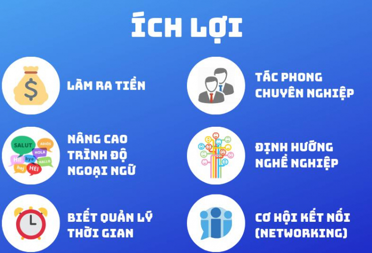 Làm thêm khi đi du học có rất nhiều lợi ích mà không phải ai cũng biết.