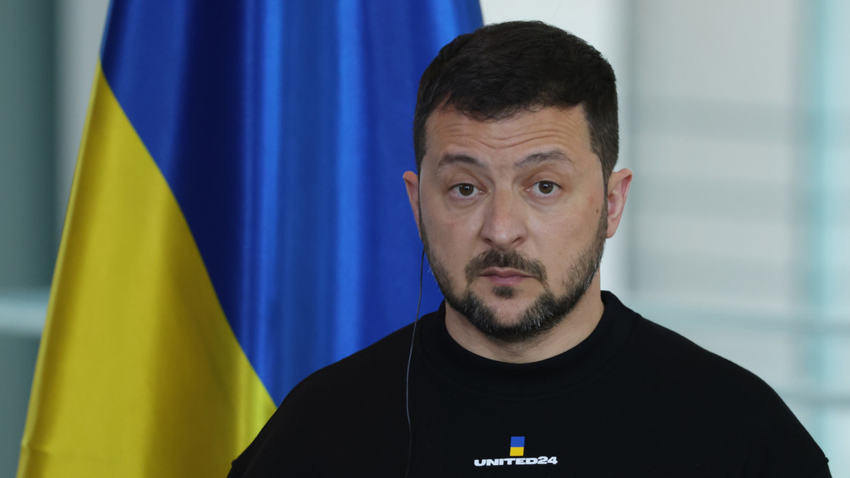 Tổng thống Ukraine Volodymyr Zelensky.