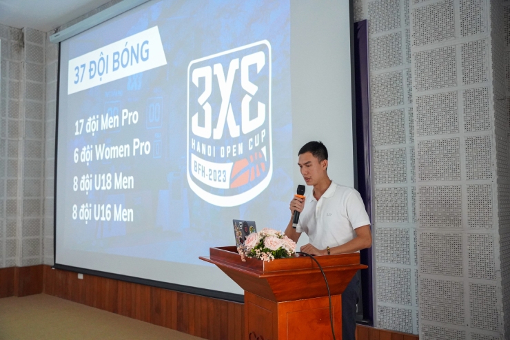 Giải bóng rổ 3x3 Hanoi Open Cup 2023&nbsp;diễn ra từ 20-21/5