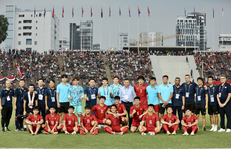 SEA Games 32 sẽ là kỷ niệm&nbsp;đáng nhớ trong sự nghiệp non trẻ của các cầu thủ U22 Việt Nam