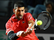 Thể thao - Trực tiếp tennis Rome Open ngày 7: Djokovic tái đấu &quot;bại tướng&quot;, Ruud gặp khó