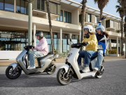 Thế giới xe - Honda trình làng xe máy điện EM1 e: đối đầu với Yamaha Neo's