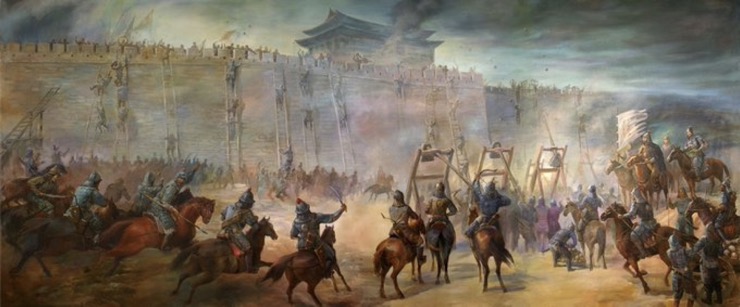 Trung Đô (Bắc Kinh ngày nay) rơi vào tay Thành Cát Tư Hãn sau cuộc vây hãm năm 1215.