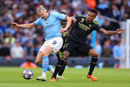 Video bóng đá Man City - Real Madrid: Mãn nhãn 4 bàn, ”vé vàng” xứng đáng (Cúp C1)