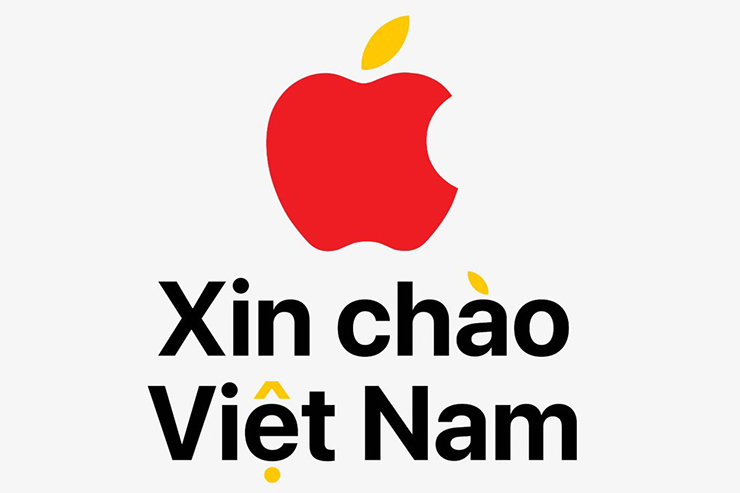 Trang web cửa hàng trực tuyến của Apple tại Việt Nam.