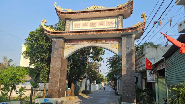 Làng Quỳnh Khê 2, xã Kim Xuyên (Kim Thành, Hải Dương). Ảnh: N.H