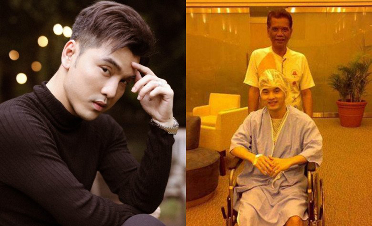 Một thời gian Ưng Hoàng Phúc "mất tích" khỏi showbiz vì căn bệnh thoát vị đĩa đệm nặng, phải mổ đi mổ lại 4 lần. Anh chia sẻ từng phải bán nhà để chữa bệnh.
