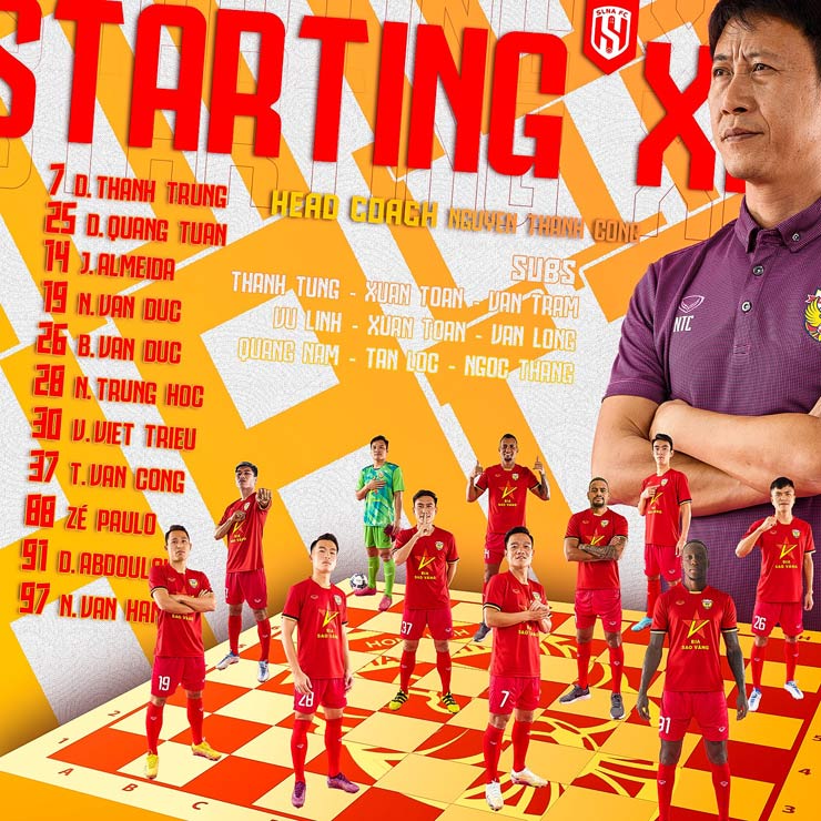 Trực tiếp bóng đá SLNA - Hồng Lĩnh Hà Tĩnh: Hấp dẫn đến phút cuối (V-League) (Hết giờ) - 5