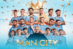 Man City vô địch Ngoại hạng Anh 3 lần liên tiếp: Bản lĩnh ”Nhà vua”, kẻ chinh phục vĩ đại