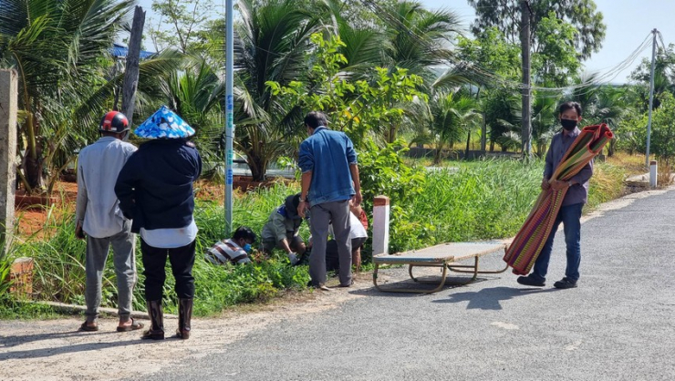 Hiện trường vụ việc. Ảnh: PĐ