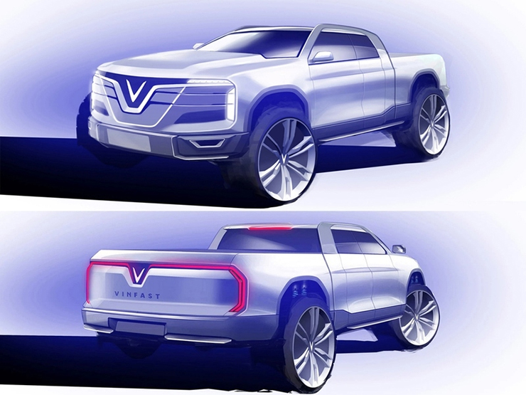 Xe bán tải VinFast sẽ sớm xuất hiện bản thương mại - 1