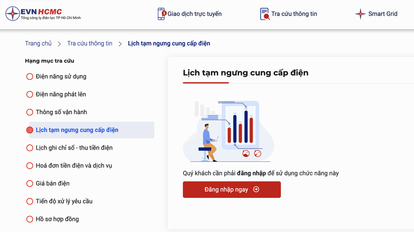 Cách kiểm tra lịch cúp điện online - 2