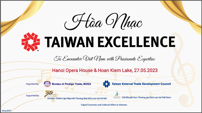 Cùng Taiwan Excellence tham dự chuỗi hoạt động Hòa nhạc giao hưởng và Triển lãm gian hàng tại Hà Nội - 2