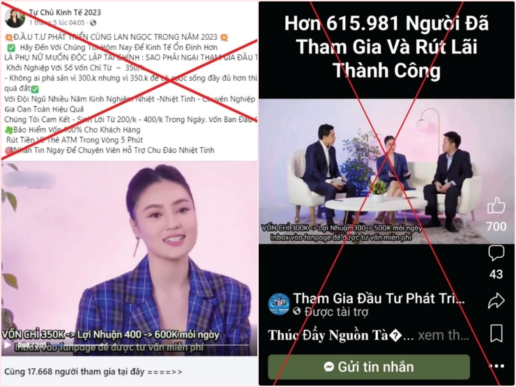 Ninh Dương Lan Ngọc bức xúc vì bị lợi dụng hình ảnh để lừa đảo - 1