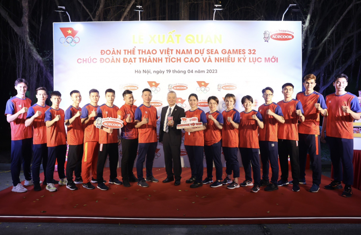 Toàn cảnh Lễ xuất quân hoành tráng của Đoàn Thể thao Việt Nam dự SEA Games 32 - 13