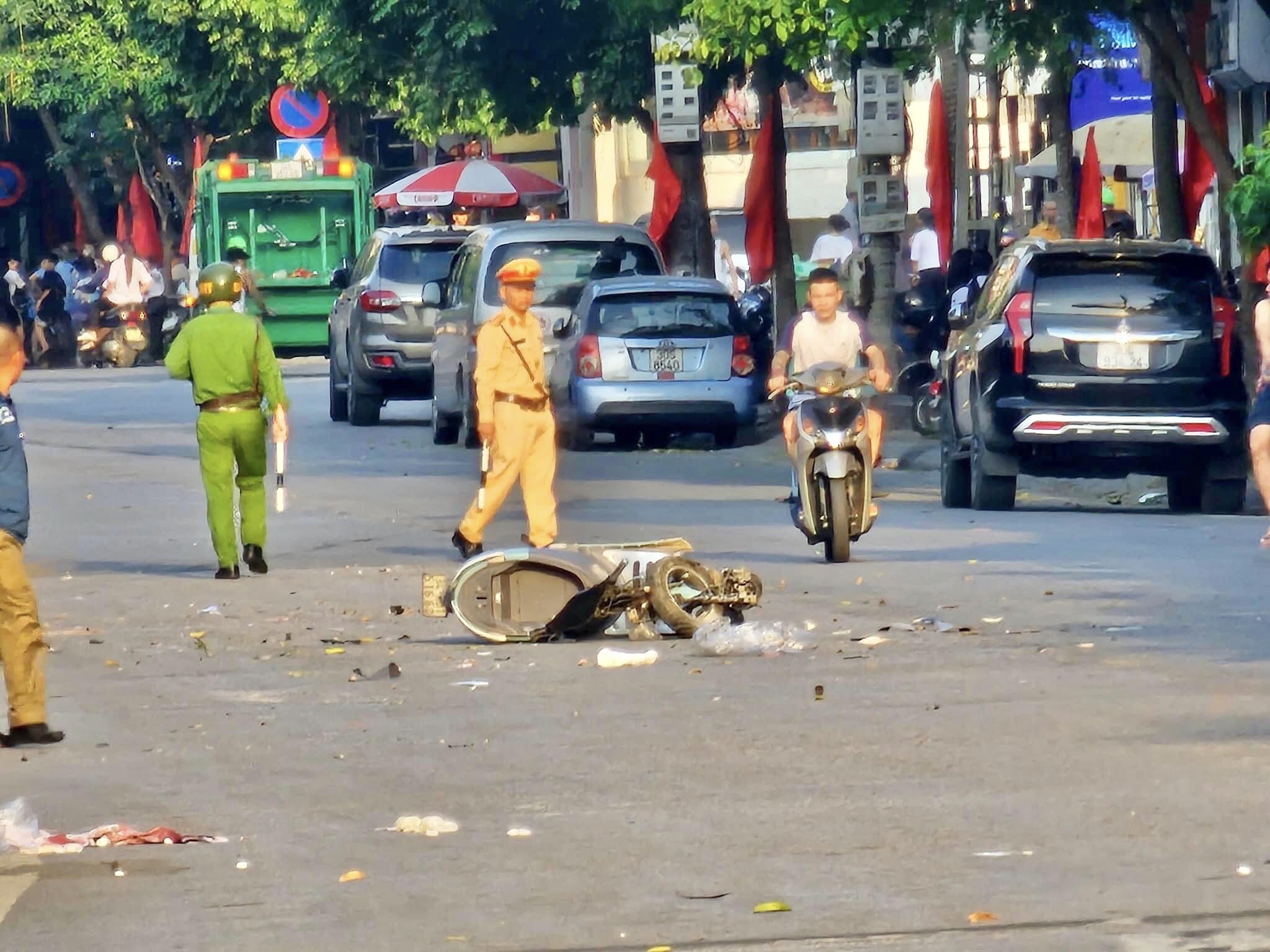 Bắt tạm giam tài xế ô tô tông hàng loạt xe máy, người bị thương văng tứ tung - 3