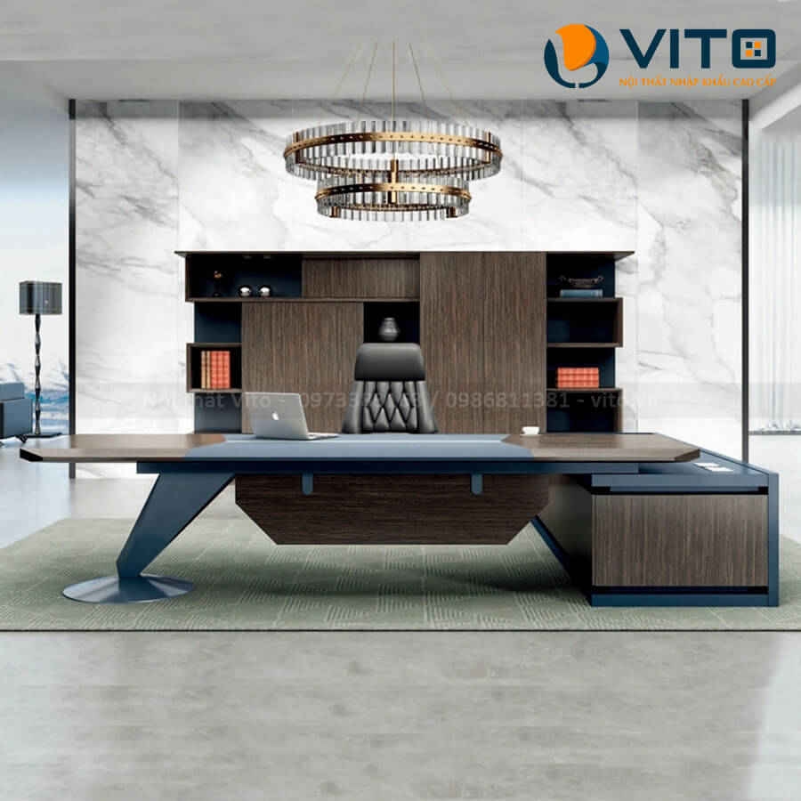 Bàn giám đốc nhập khẩu Vito - sự lựa chọn hoàn hảo cho không gian làm việc đẳng cấp - 1