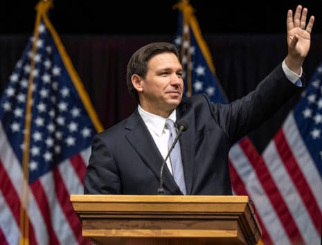 Thống đốc Florida Ron DeSantis. Ảnh: AP