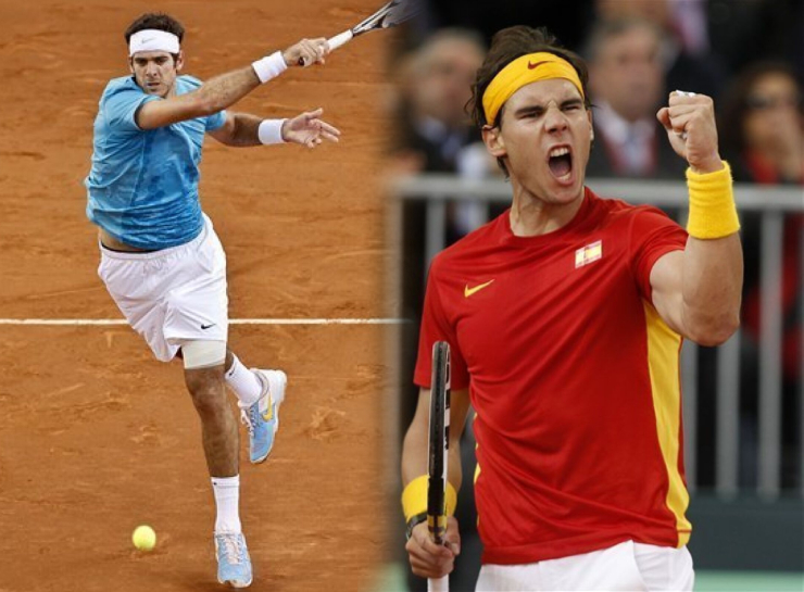 Nadal đối đầu Del Potro ở trận đấu quyết định chức vô địch Davis Cup cho ĐT Tây Ban Nha