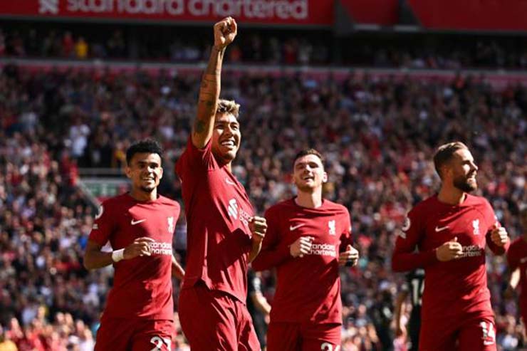 Firmino ghi 1 bàn và hat-trick kiến tạo cho Liverpool chỉ trong hiệp 1