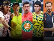 Thể thao - Lịch thi đấu đơn nam giải tennis Roland Garros 2023: Djokovic đấu Ruud