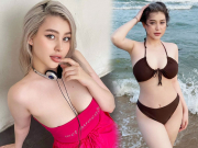 Bạn trẻ - Cuộc sống - Sinh con ở tuổi đôi mươi, hot girl lai Mỹ khoe sắc vóc quyến rũ bội phần