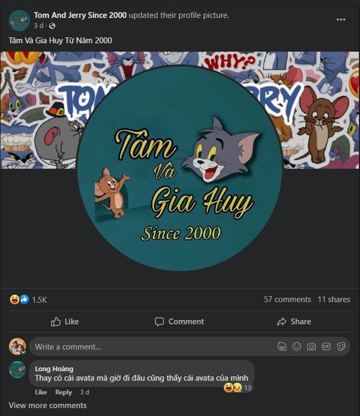 Phong trào Việt hóa tên nhân vật hoạt hình bắt đầu từ Tom và Jerry.