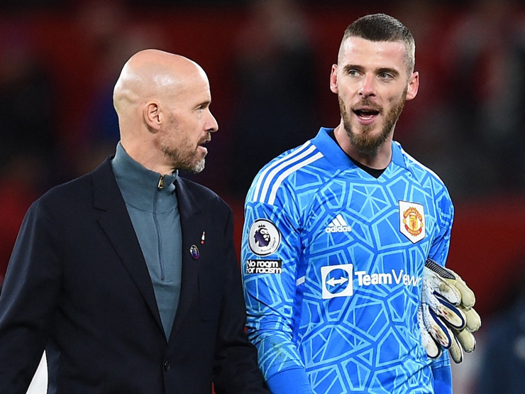 HLV Ten Hag tự tin vào việc MU sẽ "trói chân" được De Gea