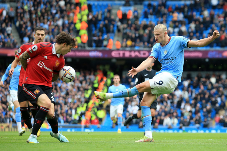 Man City tự tin sẽ đánh bại MU để đoạt FA Cup năm nay nếu Haaland tiếp tục phong độ "hủy diệt"