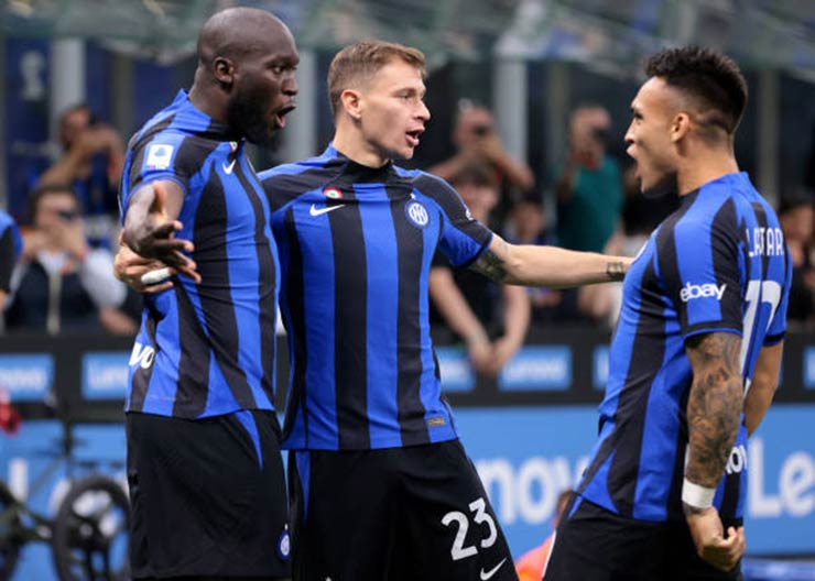 Lukaku, Barella và Lautaro Martinez đều ghi bàn trong trận thắng Atalanta