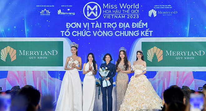 Vòng chung kết Miss World Vietnam 2023 sẽ diễn ra tại MerryLand Quy Nhơn - một dự án do Tập đoàn Hưng Thịnh phát triển