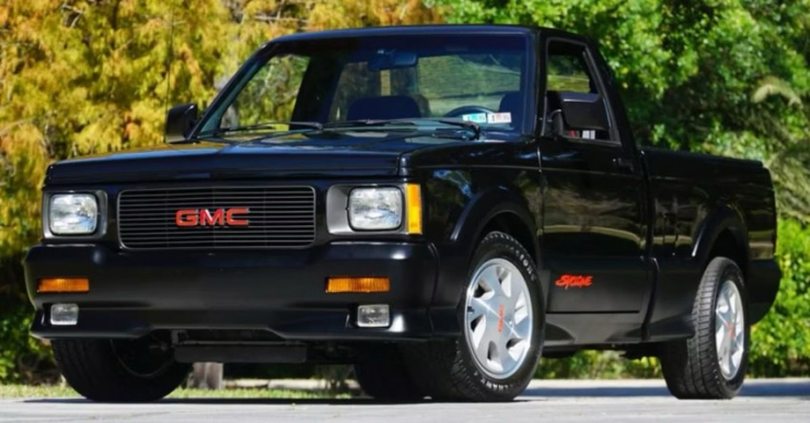 GMC Syclone 1991-1993 tăng tốc 0-100 km/h trong 5,3 giây. Ảnh: Hotcar.
