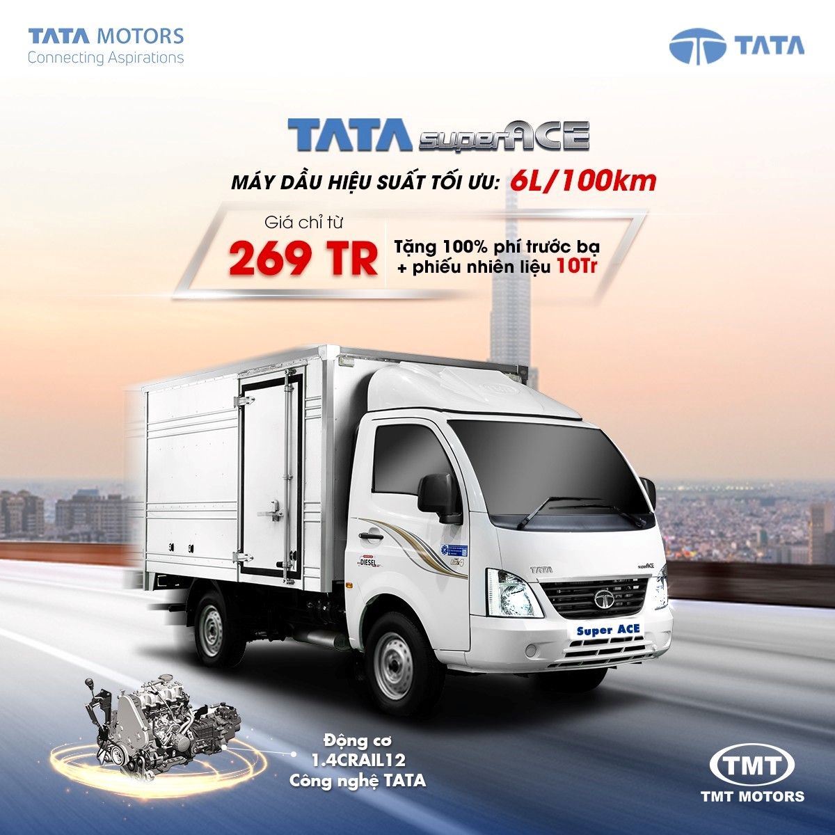 Những ưu điểm khiến TATA superACE nổi bật trên thị trường xe tải - 4