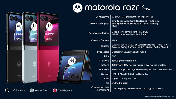 Siêu phẩm điện thoại gập "nhà" Motorola bất ngờ bị rò rỉ trong một slide PowerPoint - 2