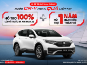 Ô tô - Công ty Honda Việt Nam triển khai chương trình khuyến mại “Rước CR-V ngay, Quà liền tay”