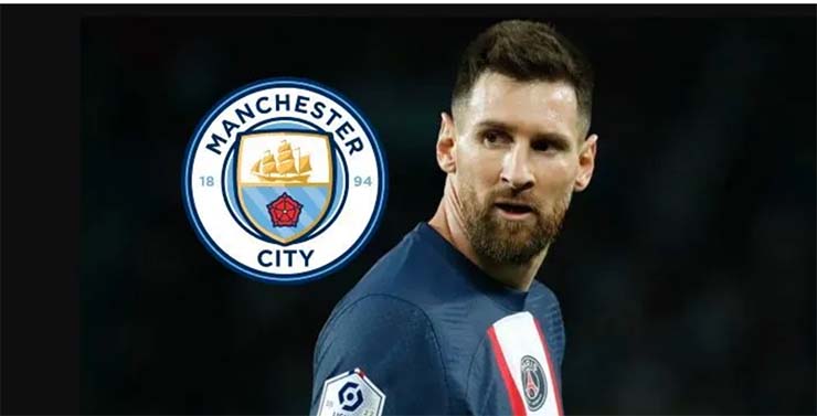 Man City có thể gây sốc nếu chiêu mộ được Messi về đá cặp tiền đạo với Erling Haaland