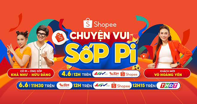 “Bộ ba hề hước” Võ Hoàng Yến, Khả Như, Hữu Đằng là những mảnh ghép siêu ăn khớp trong sitcom Chuyện Vui Sốp Pi, hứa hẹn tạo nên những trận cười không ngớt cho khán giả vào hai ngày 4.6 và 6.6 tới đây.