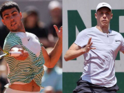 Thể thao - Video tennis Alcaraz - Shapovalov: Sức mạnh khó cưỡng, kịch tính một set (Roland Garros)