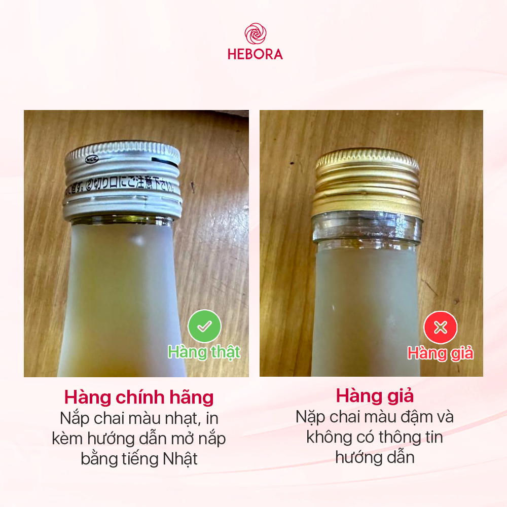 Thương hiệu Collagen Hebora hướng dẫn khách hàng cách mua hàng thật, tránh hàng giả - 2