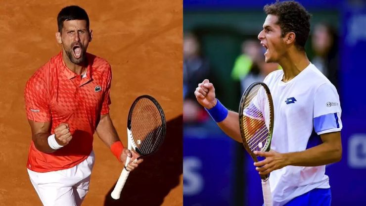 Djokovic (trái) được đánh giá cao hơn hẳn Varillas