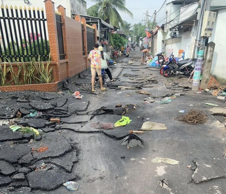 Hình ảnh tan hoang sau trận lũ cực lớn tối 4-6 ở Đồng Nai - 1