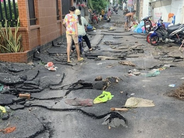 Hình ảnh tan hoang sau trận lũ cực lớn tối 4-6 ở Đồng Nai